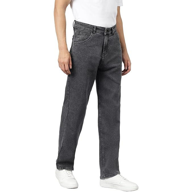 KOTTY Men Mid Rise Relaxed Fit Jeans|Classic Style Season Wear