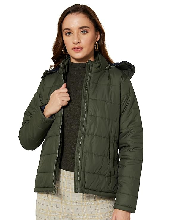 Symbol Women's Quilted Jacket (Available in Plus Sizes)