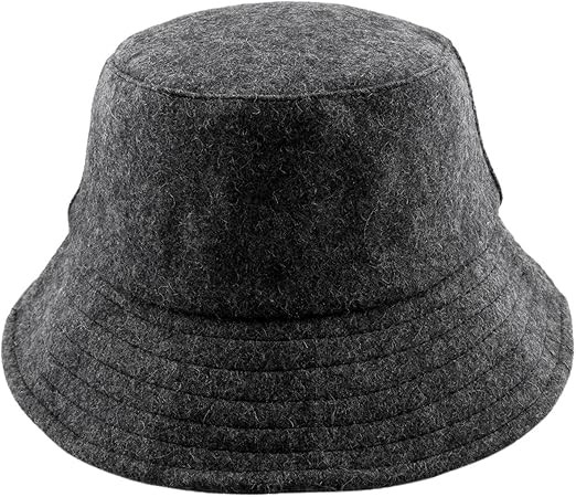 squaregarden Bucket Hats for Men Women, Woolen Outdoor Fishing Hunting Hat Sun Cap